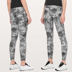 Lululemon Fast & Free 7/8 Tight II Sz 8 *Nulux 25”